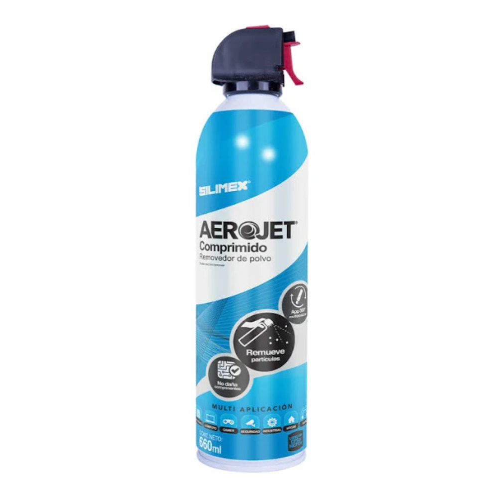 Aire Comprimido Aerojet 360 600 ml Silimex