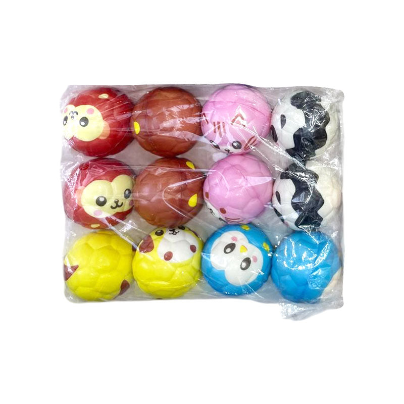 Pelota Antiestrés Animales de la Selva Varios ITrade 6.3 cm