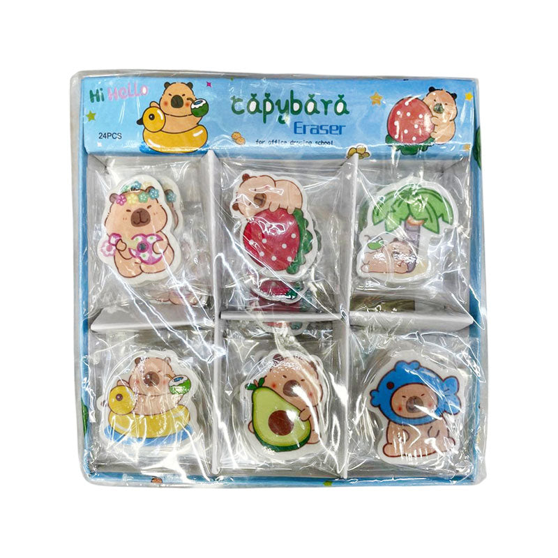 Borrador Escolar Capibaras Bolsas C/1 Pieza ITrade