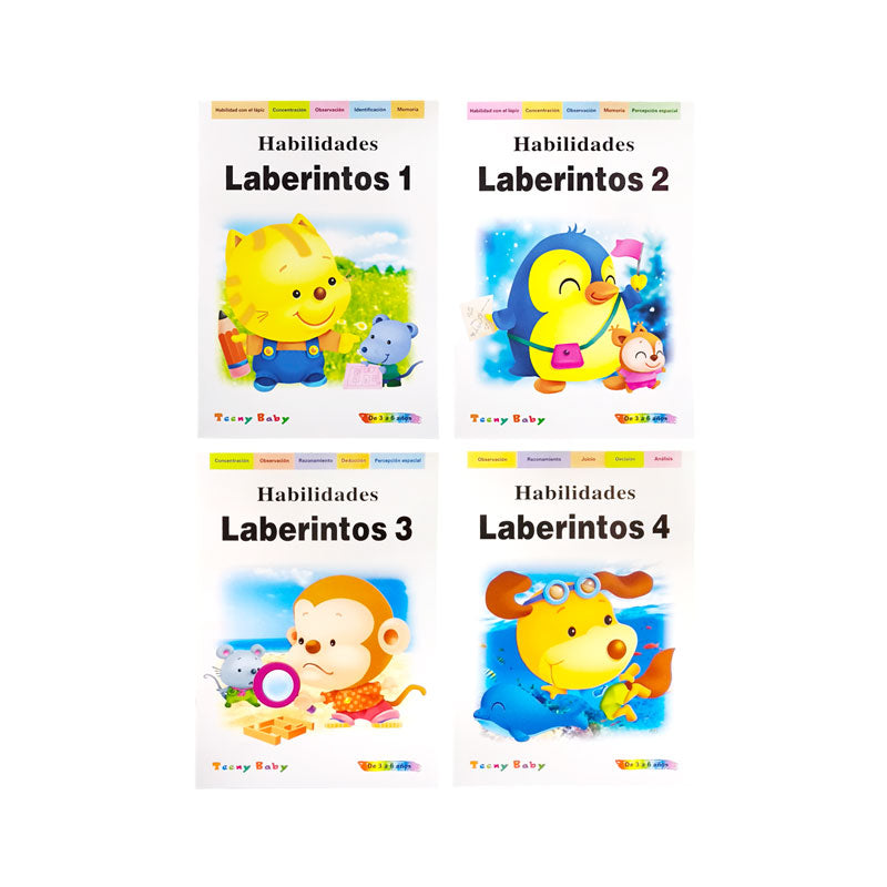 Libro de Actividades Laberintos Varios Niveles ITrade