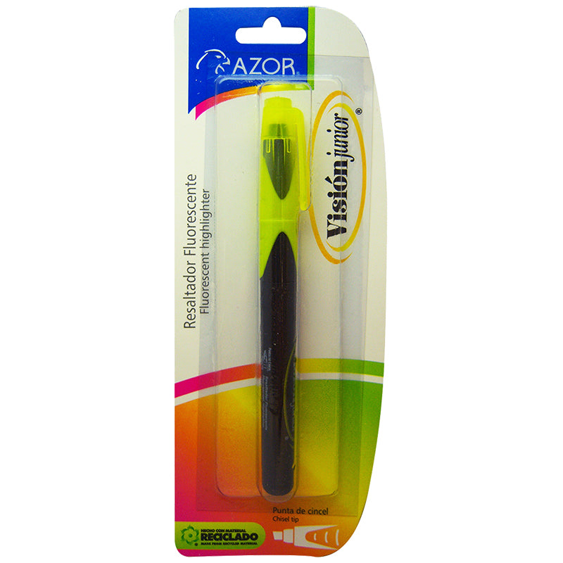 Marcatextos Delgado Amarillo Blister Vision Junior Azor