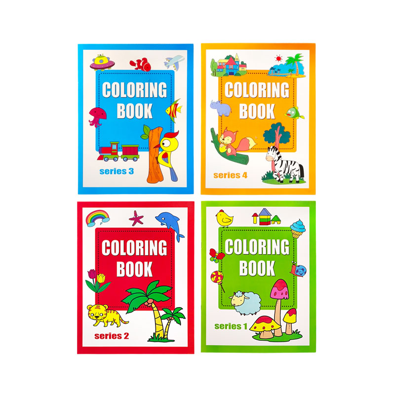 Libro P/Colorear Animales y Paisajes Varios Modelos Itrade