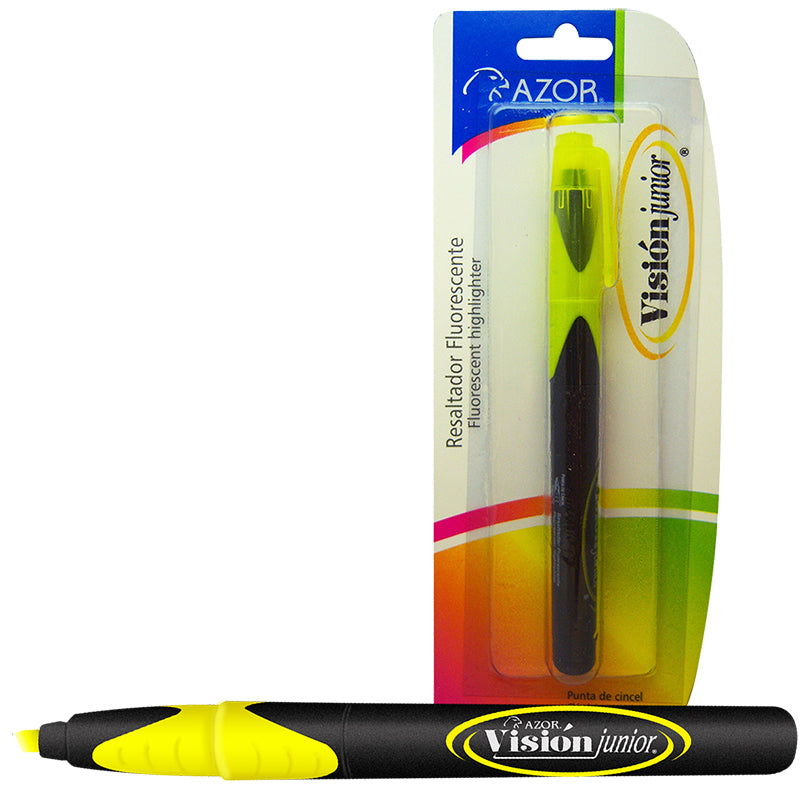 Marcatextos Delgado Amarillo Blister Vision Junior Azor