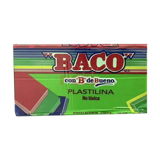 Plastilina Marqueta Verde Claro 180 grs BACO