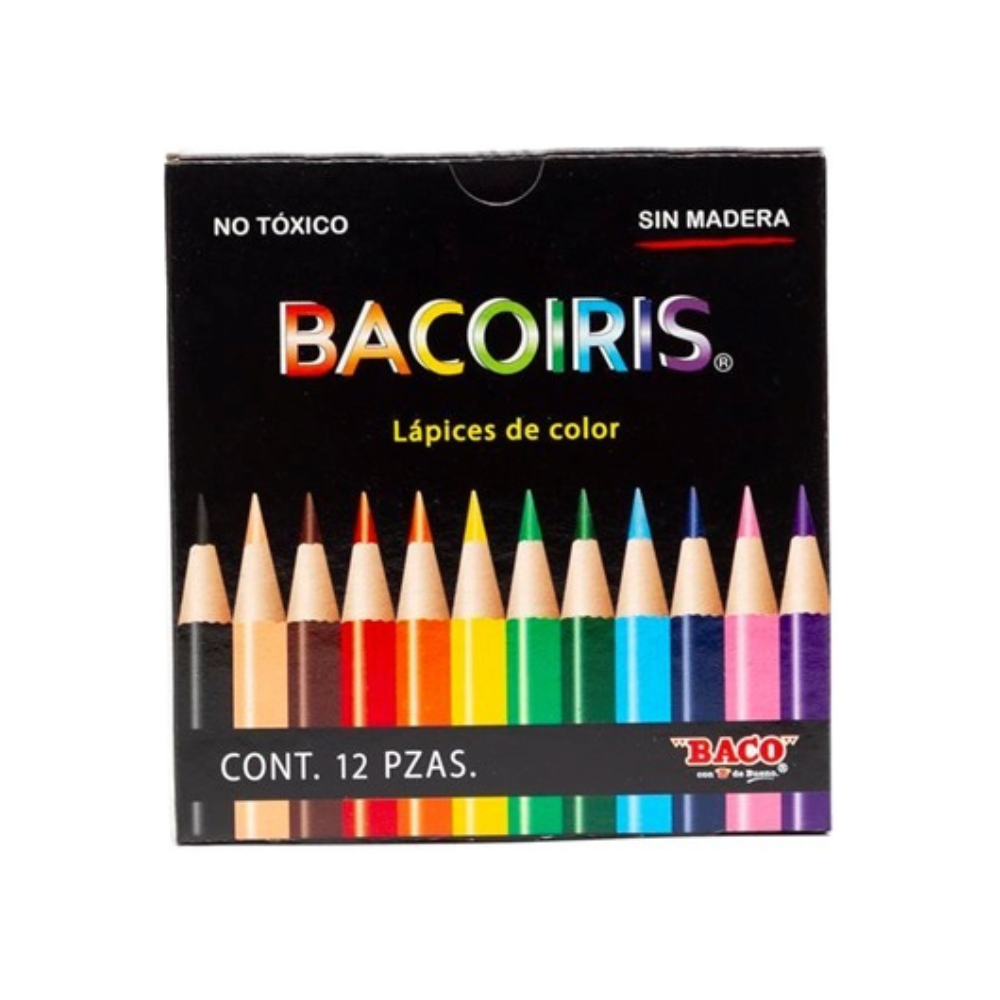 Colores Largos Bacoiris 24 piezas BACO