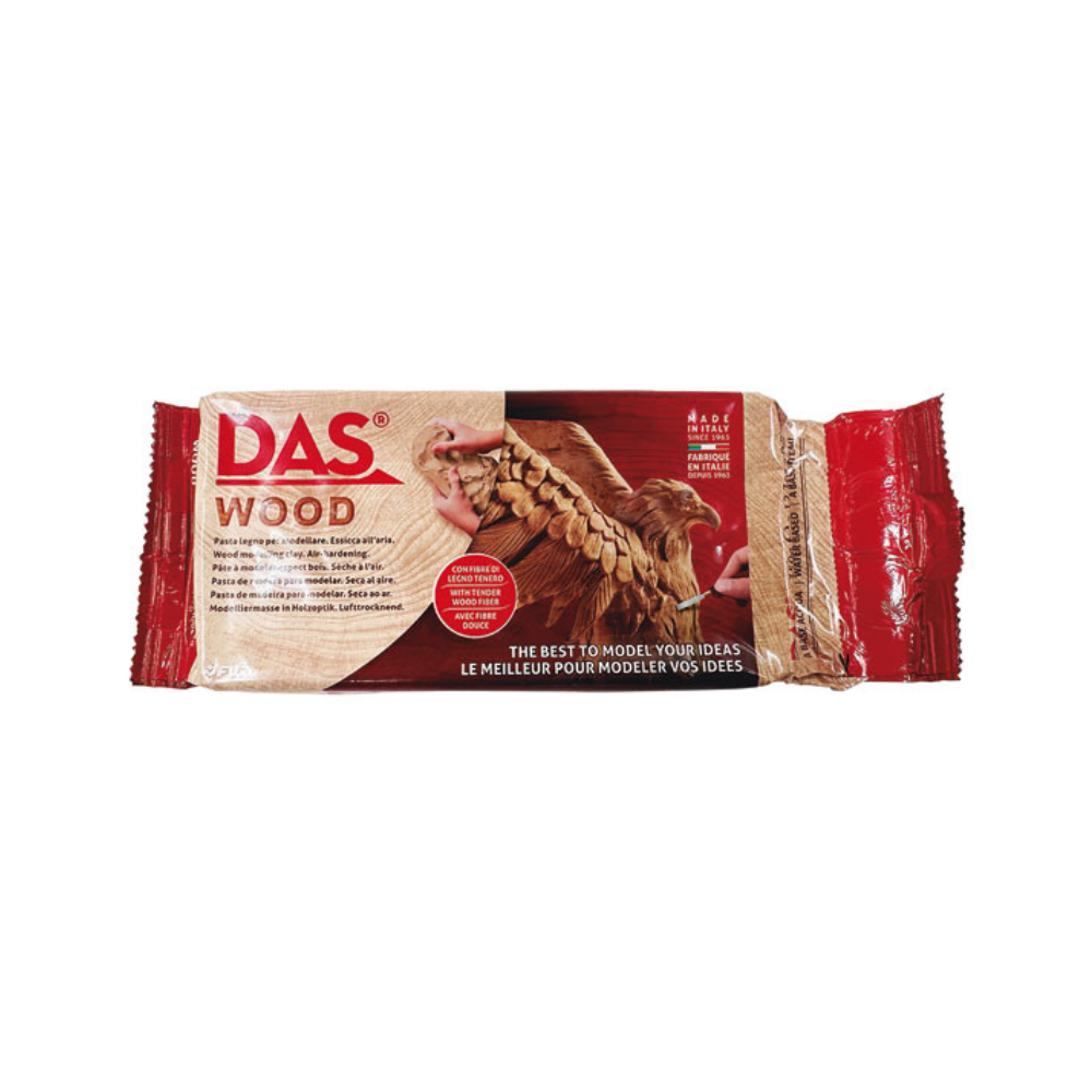 Masa para Moldear Tipo Madera 350 grs DAS WOOD