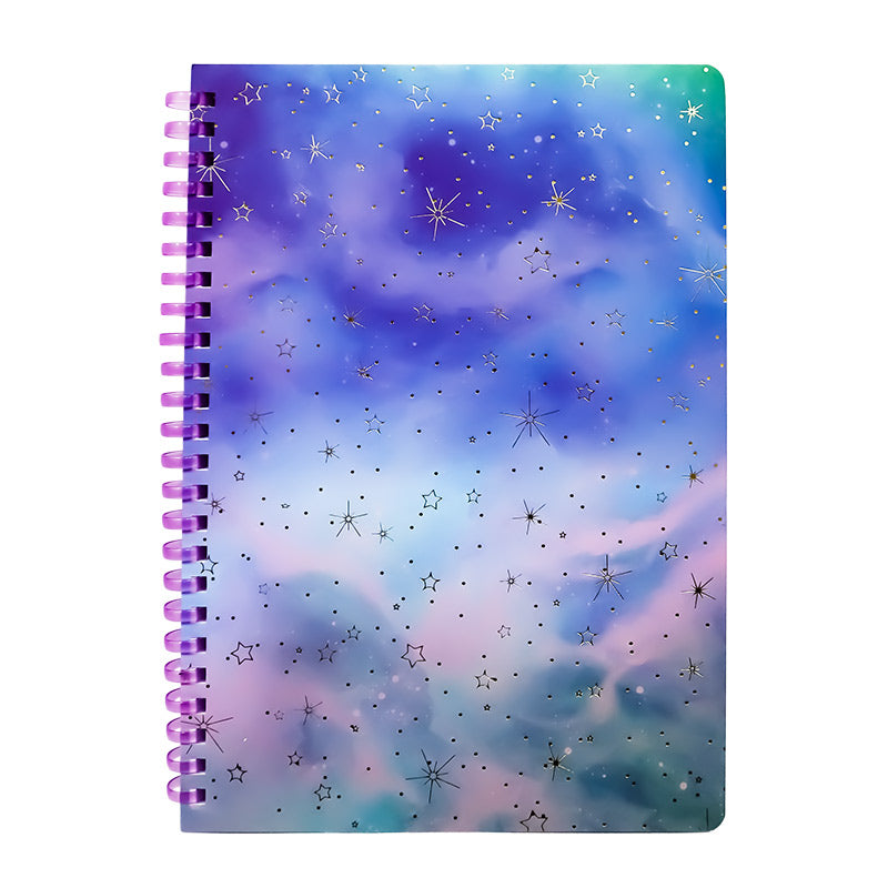 Libreta de Apuntes Espiral Suave con Puntos Forma Francesa Espacio