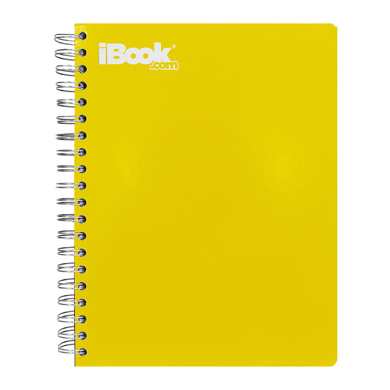 Cuaderno Profesional Pasta Dura Doble Arillo Cuadro Grande 200 Hojas iBook Clásico