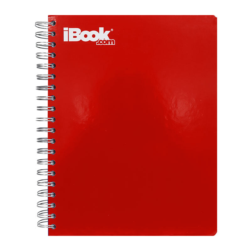 Cuaderno Profesional Pasta Dura Doble Arrillo Raya 200 Hojas iBook Clásico