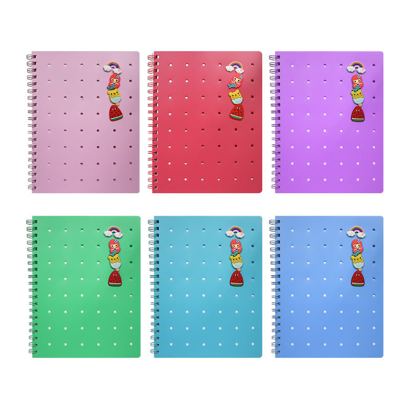 Cuaderno Profesional Raya 80 Hojas Con Pines