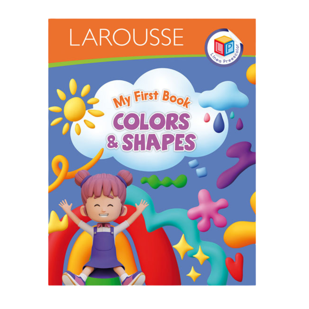Libro de Actividades Bilingüe My First Book Colors and Shapes Larousse