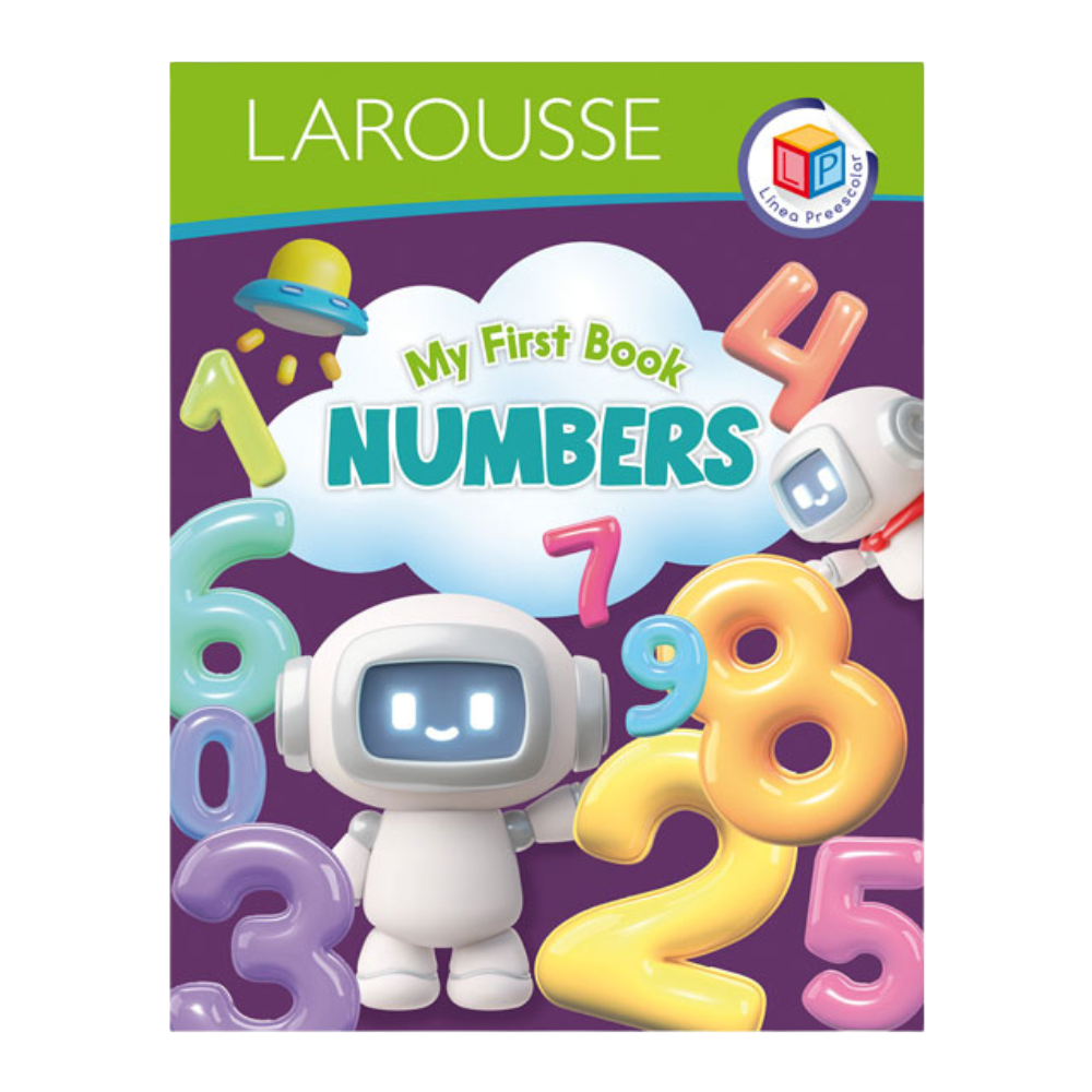 Libro de Actividades Bilingüe My First Book Numbers Larousse