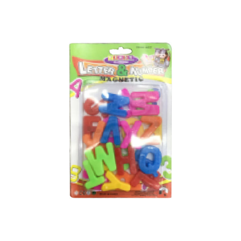 Letras Plástico con Imán 26 piezas Total School