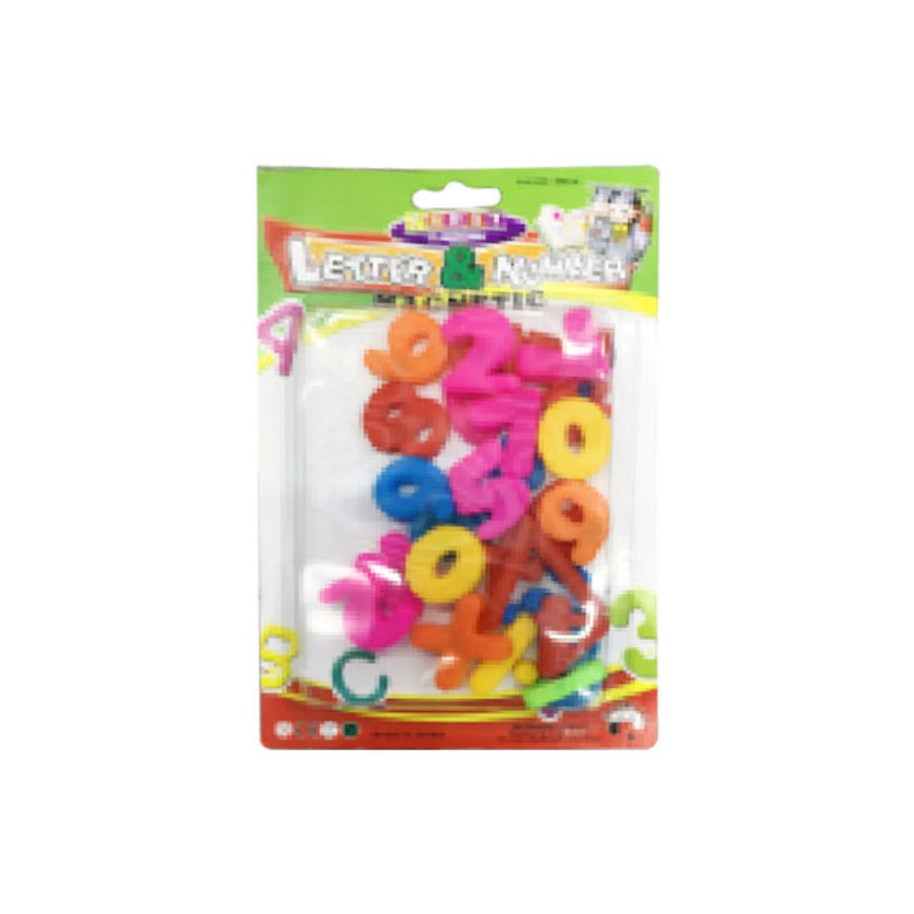 Números Plástico con Imán 15 piezas Total School