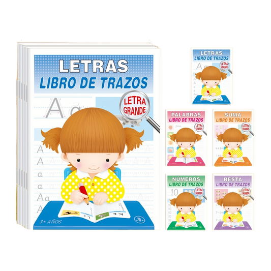 Libro de Trazos Varios Modelos Total School