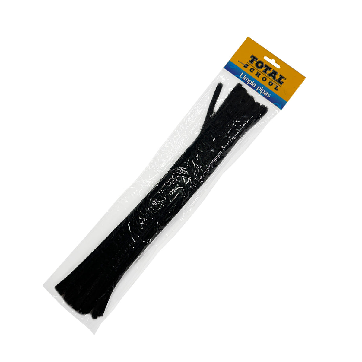 Limpiapipas Negro Surtido 30 cm 20 pzas Total School