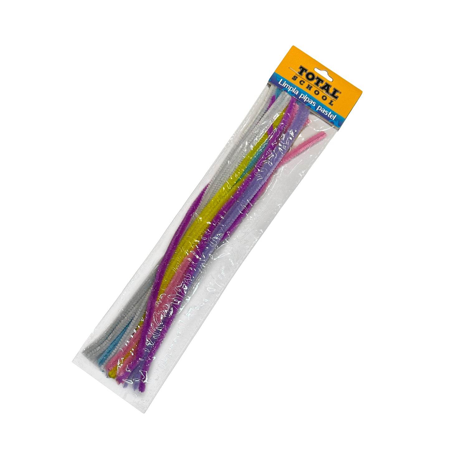 Limpiapipas Colores Pastel Surtidos 30 cm 20 pzas Total School