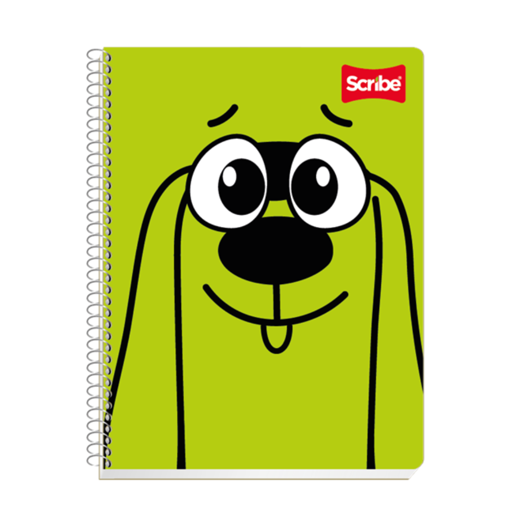 Cuaderno Profesional Espiral Cuadro Grande 90 hojas Multilinea Scribe