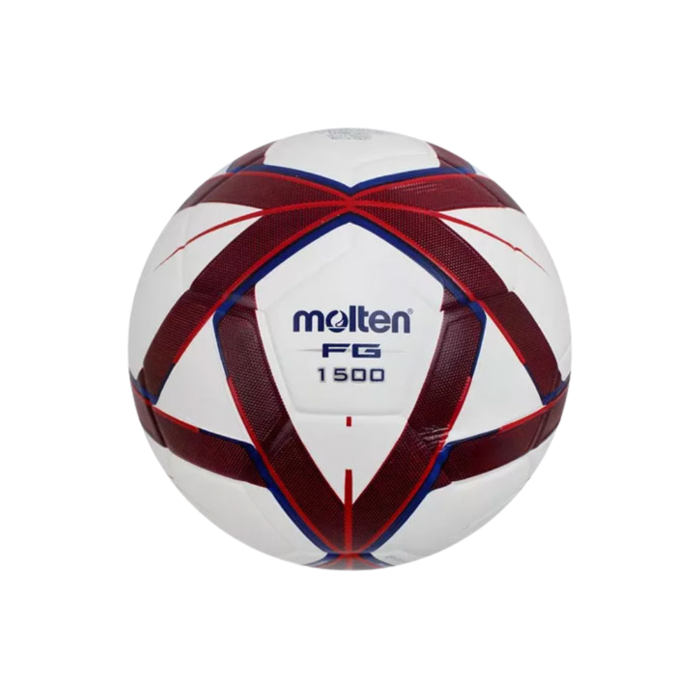 Balón Futbol Piel Sintetica Laminado N5 Ng/Bco/Az/Rjo Molten Fasemex