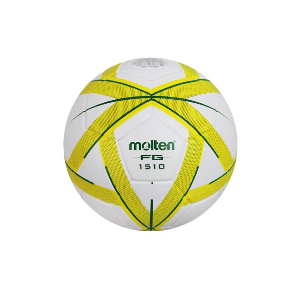 Balón Futbol Piel Sintetica Laminado N5 Bco/Ama/Vde Molten Fasemex