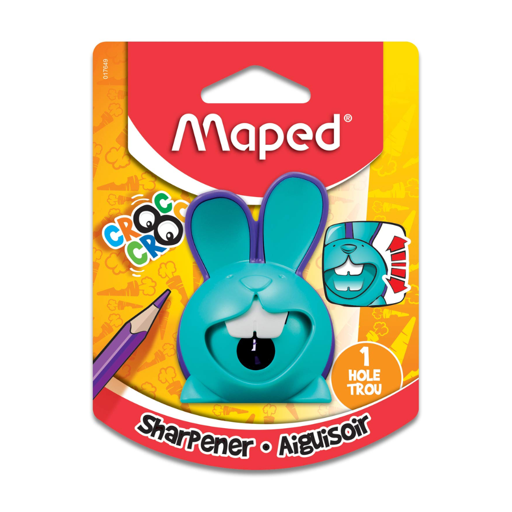Sacapuntas Croc Croc Conejo 1 Orificio Maped