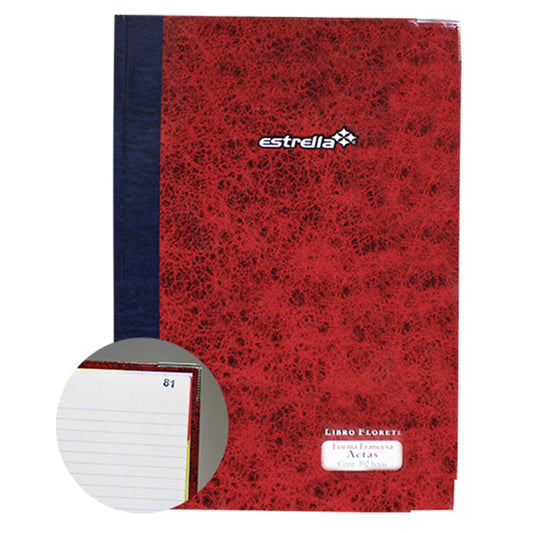 Libro de Actas 192 hjs Florete Estrella