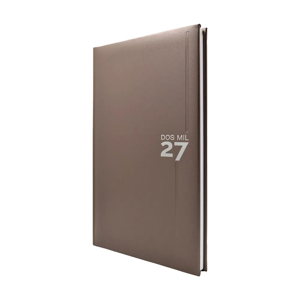 Agenda 2027 Diaria 14.5 x 20.5 Shot Cobre Danpex