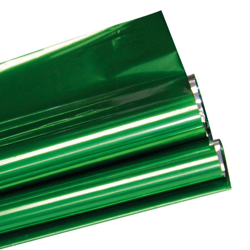 Papel Metalizado Liso Brillante Verde Pliego Janel