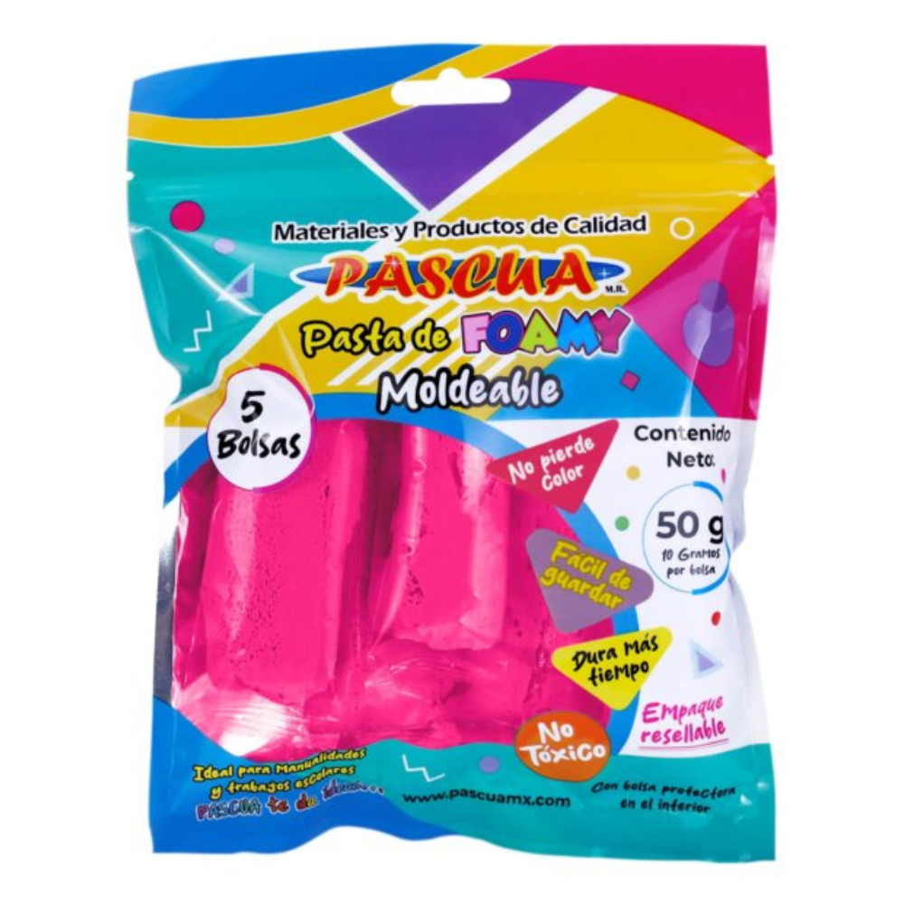 Foamy Moldeable Fiusha 50 gr Pascua