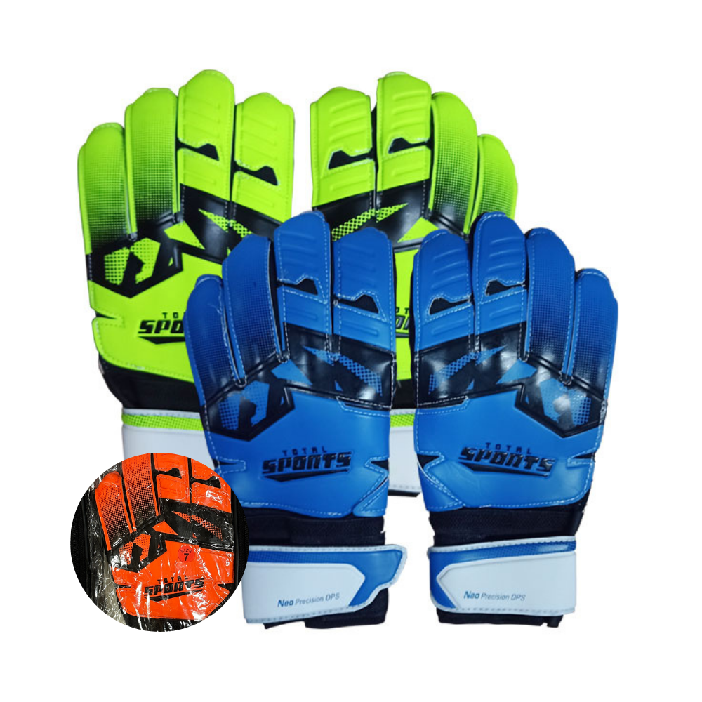 Guantes de Portero para Futbol Varios Tamaños y Colores Total Sports