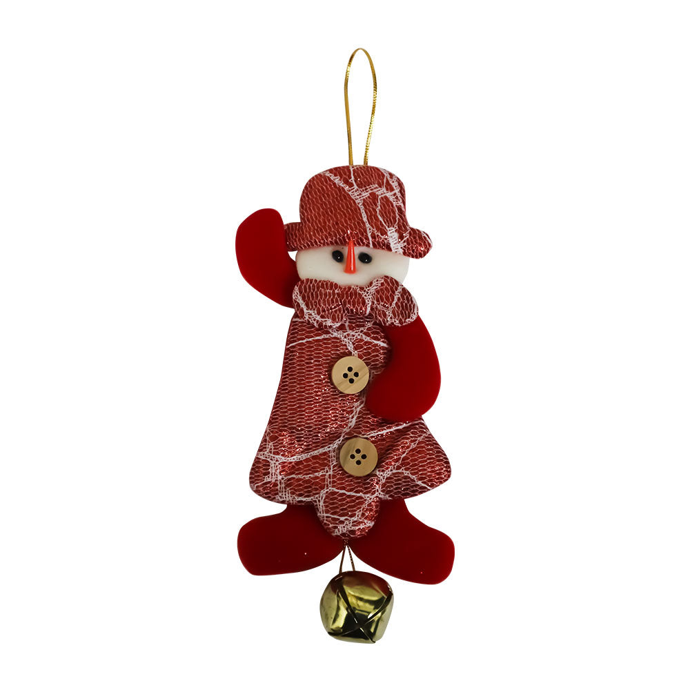 Adorno Navideño Colgante Personajes Mini En Forma de Campana Itrade