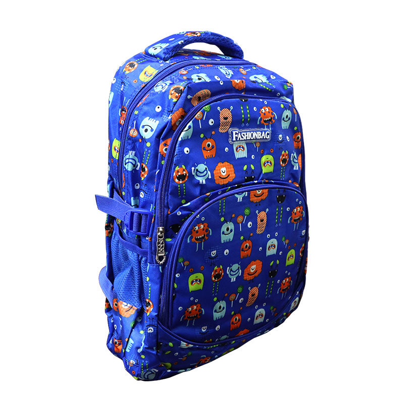 Mochila Escolar Azul BackPack ITrade– Papelería del Ahorro