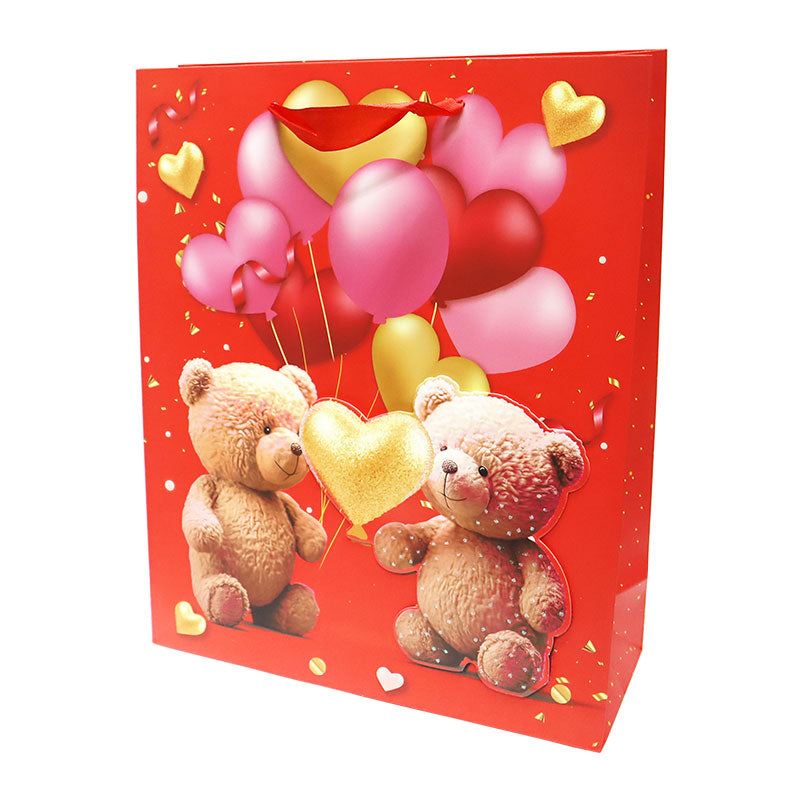 Bolsa de Regalo San Valentin Mediano 32 x 26 x 10 cm 1 pieza ITrade