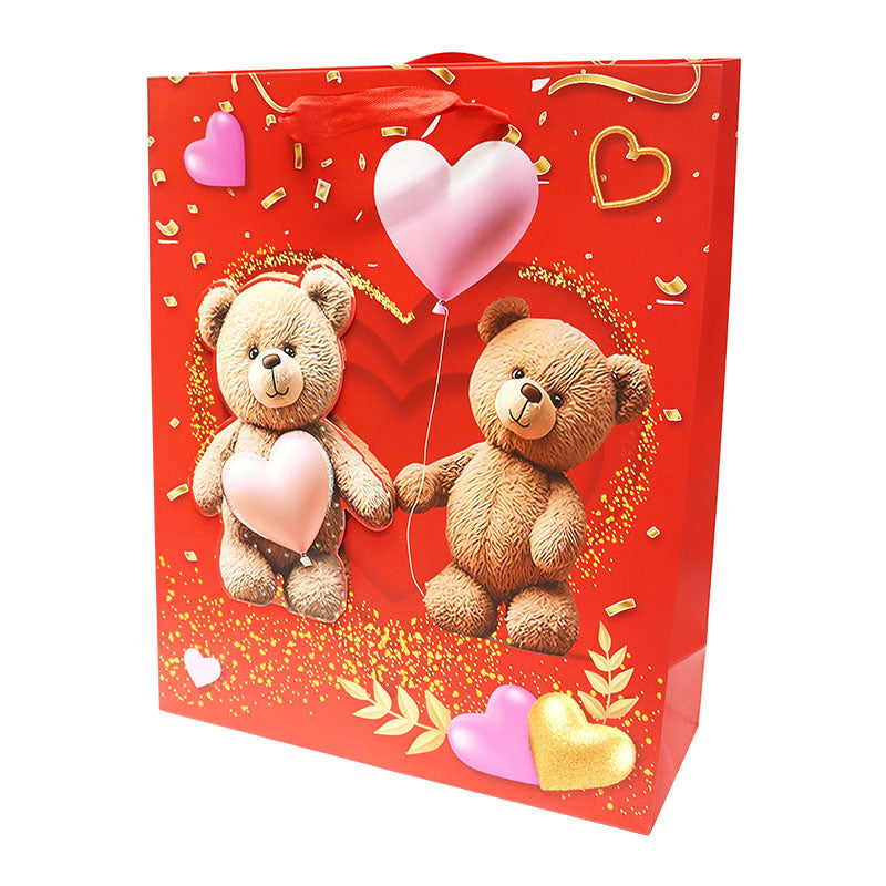 Bolsa de Regalo San Valentin Mediano 32 x 26 x 10 cm 1 pieza ITrade