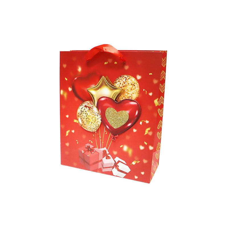 Bolsa de Regalo San Valentin Chica Love 23.5 x 19.5 x 8 cm 1 pieza ITrade