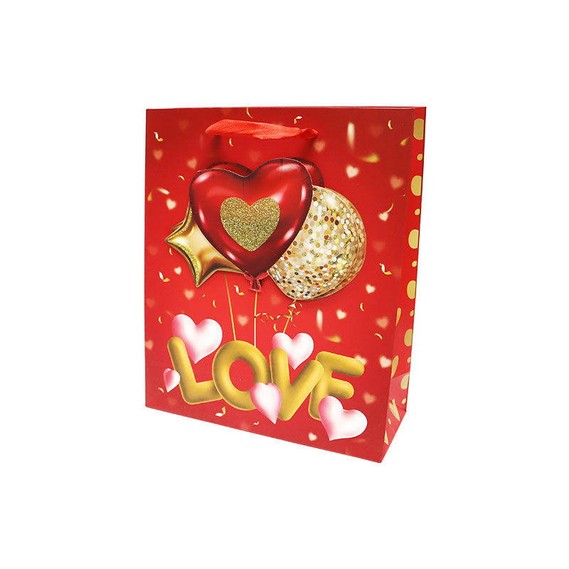 Bolsa de Regalo San Valentin Chica Love 23.5 x 19.5 x 8 cm 1 pieza ITrade