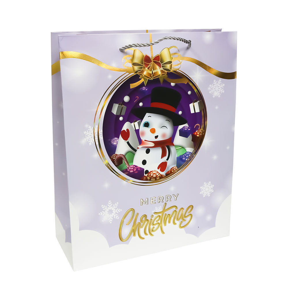 Bolsa Regalo Navideña Esferas Navideñas Varios Modelos 32 x 26 x 10 cm 1 pieza ITrade