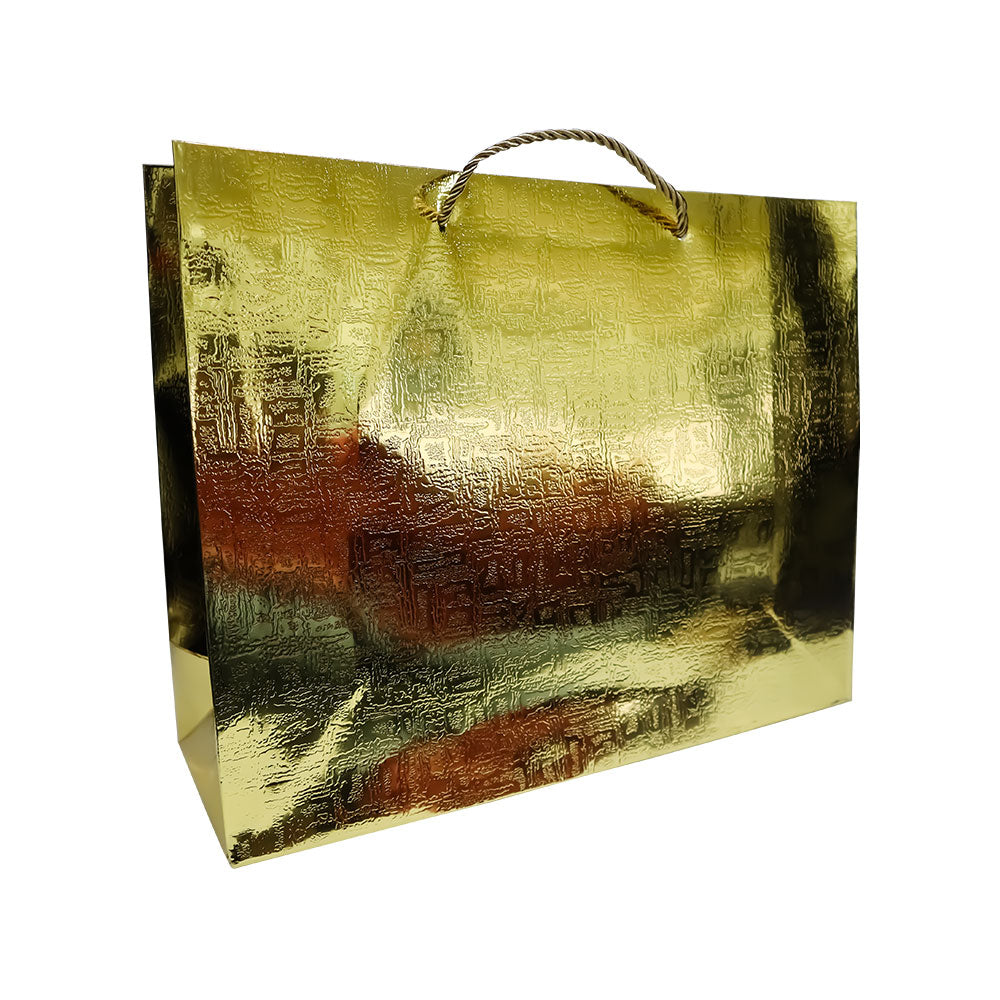 Bolsa de Regalo Colores Metálicos Craquelado 32 x 25.5 x 11 cm 1 pieza ITrade