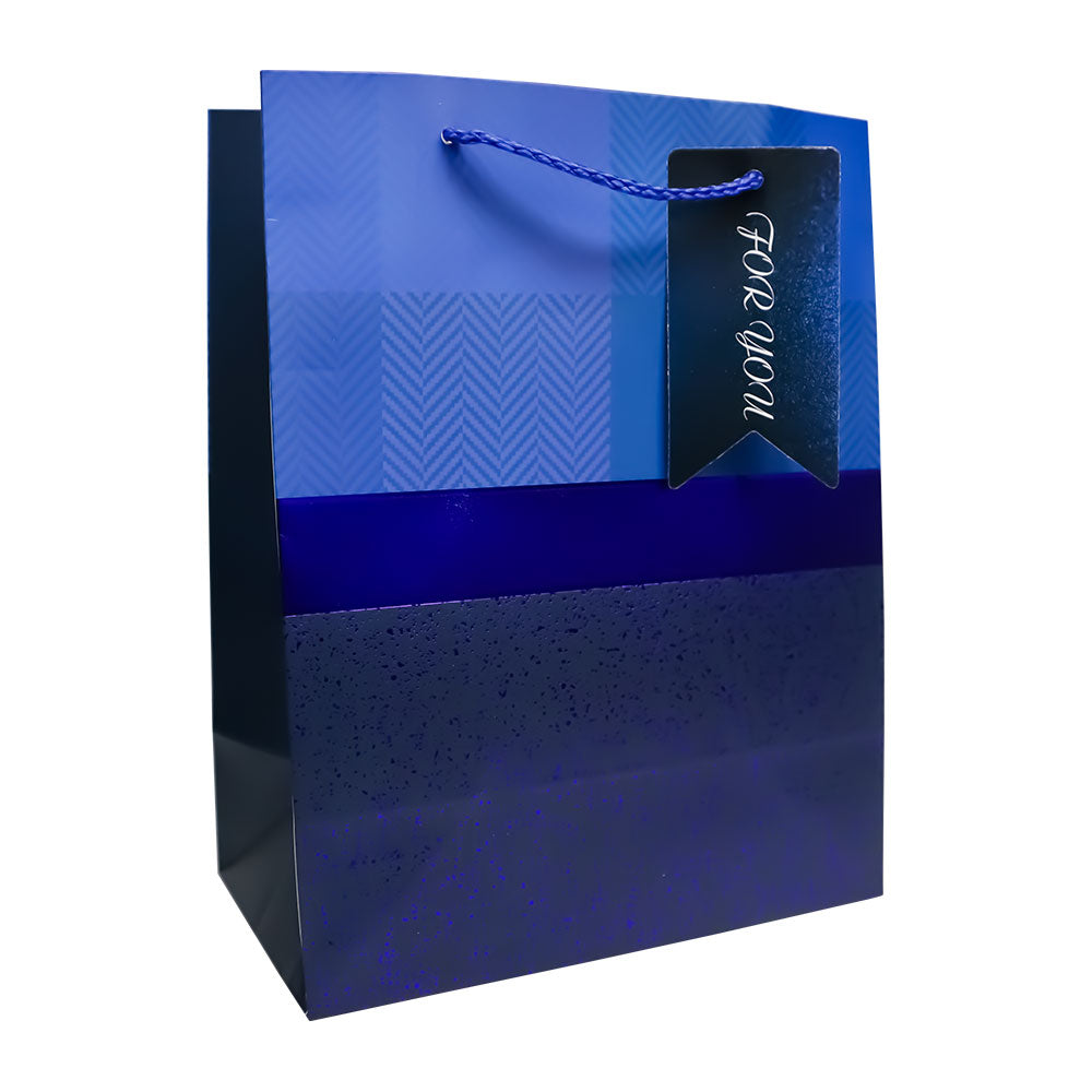 Bolsa de Regalo Colores Degradados con Textura Brillante 23 x 18 x 10 cm 1 pieza ITrade