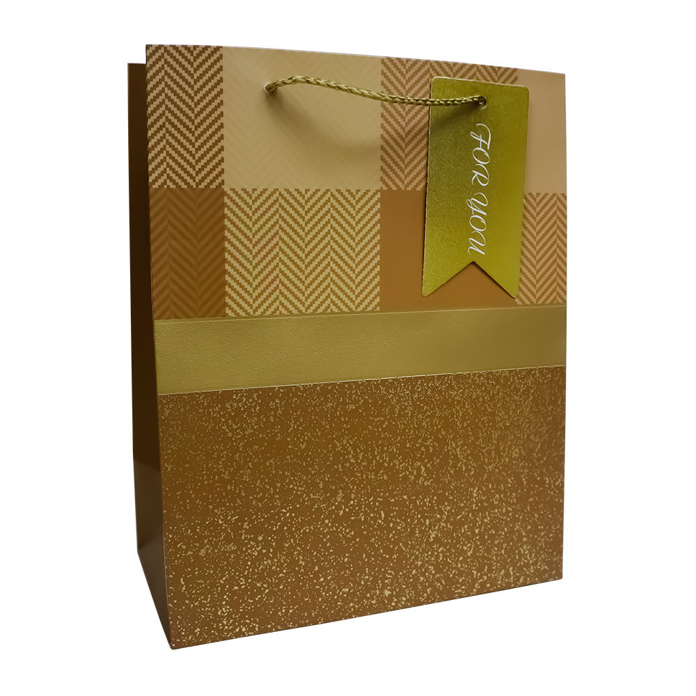 Bolsa de Regalo Colores Degradados con Textura Brillante 23 x 18 x 10 cm 1 pieza ITrade