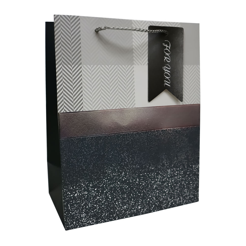 Bolsa de Regalo Colores Degradados con Textura Brillante 23 x 18 x 10 cm 1 pieza ITrade