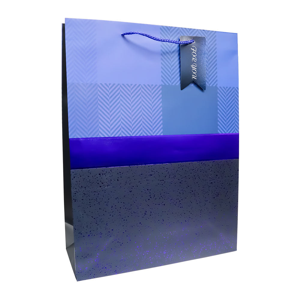 Bolsa de Regalo Colores Degradados con Textura Brillante 40 x 30 x 12 cm 1 pieza ITrade