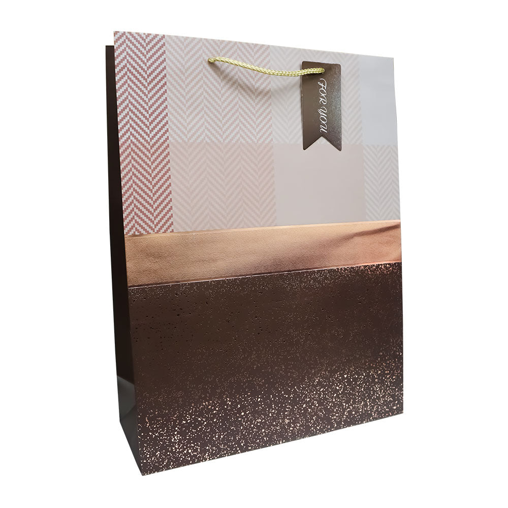 Bolsa de Regalo Colores Degradados con Textura Brillante 40 x 30 x 12 cm 1 pieza ITrade