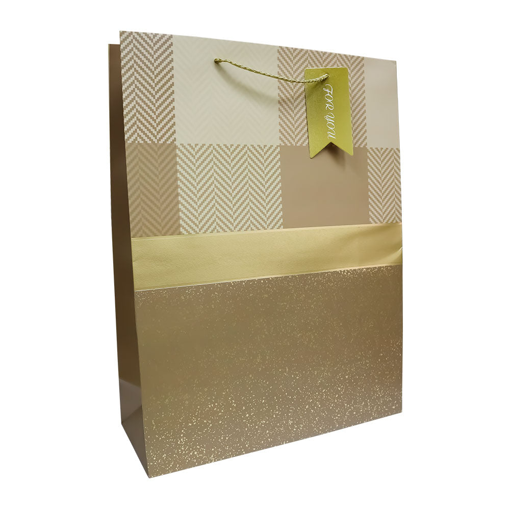 Bolsa de Regalo Colores Degradados con Textura Brillante 40 x 30 x 12 cm 1 pieza ITrade