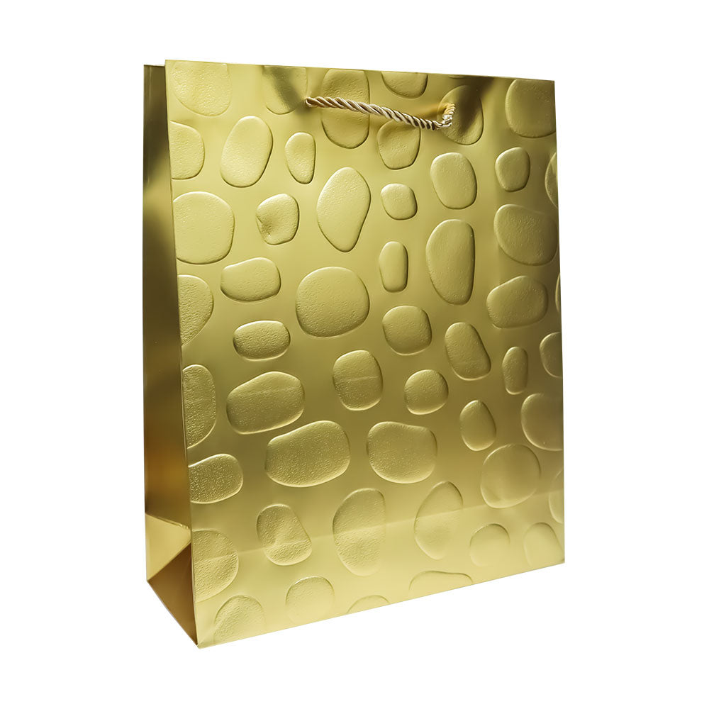 Bolsa de Regalo Mate con Textura Color Metálica 32 x 26 x 10 cm 1 pieza ITrade