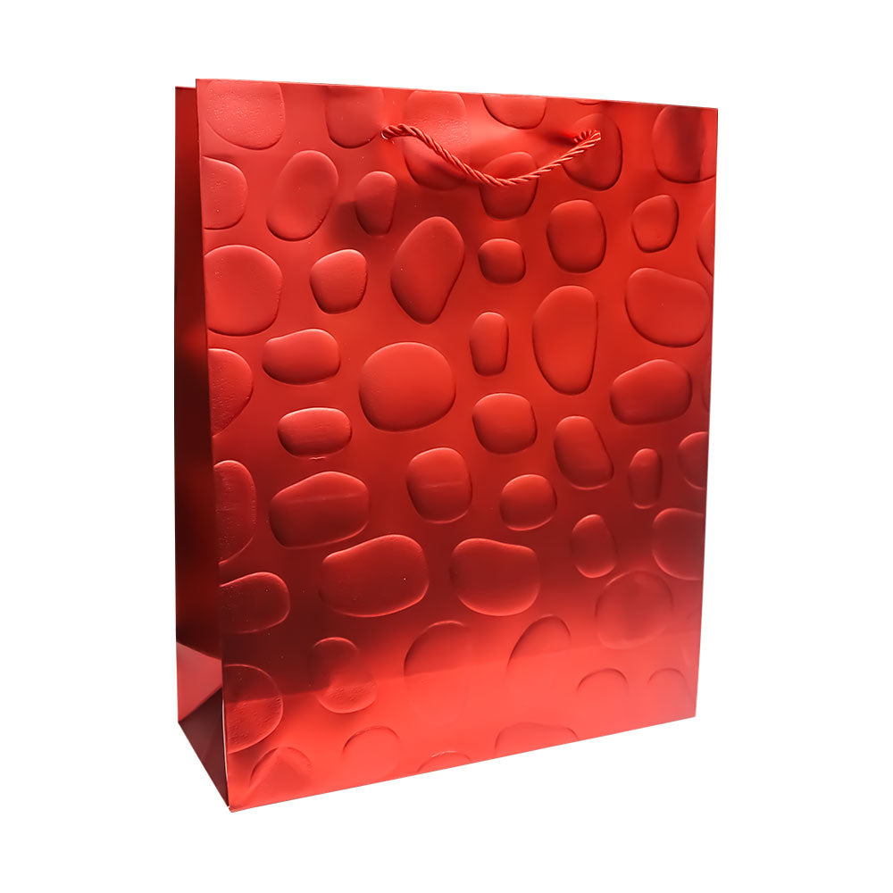 Bolsa de Regalo Mate con Textura Color Metálica 32 x 26 x 10 cm 1 pieza ITrade