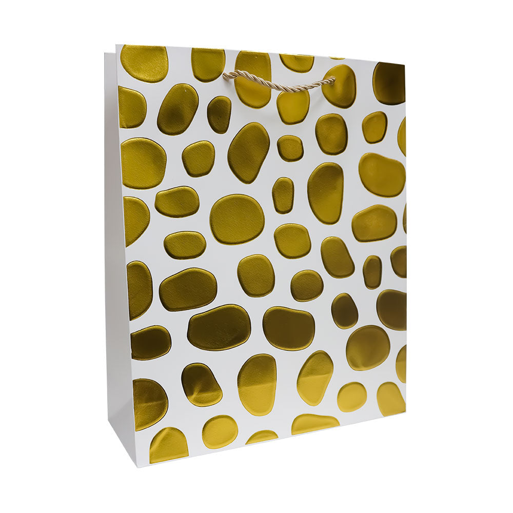 Bolsa de Regalo Mate con Textura Color Metálica 32 x 26 x 10 cm 1 pieza ITrade