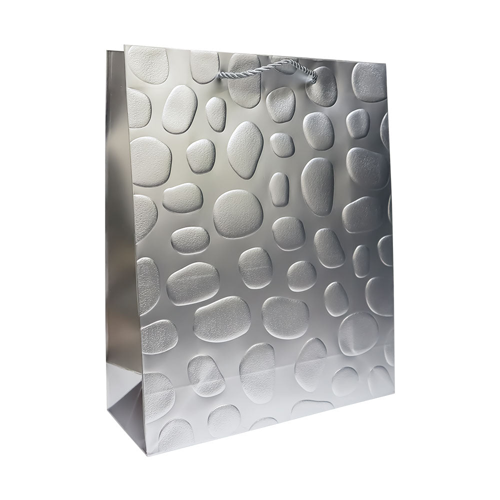 Bolsa de Regalo Mate con Textura Color Metálica 32 x 26 x 10 cm 1 pieza ITrade