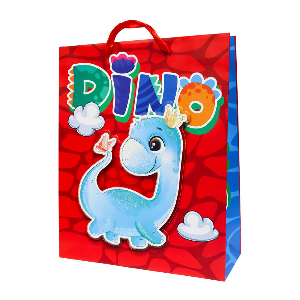 Bolsa de Regalo para Niño Dinosaurios 32 x 26 x 10 cm 1 pieza ITrade