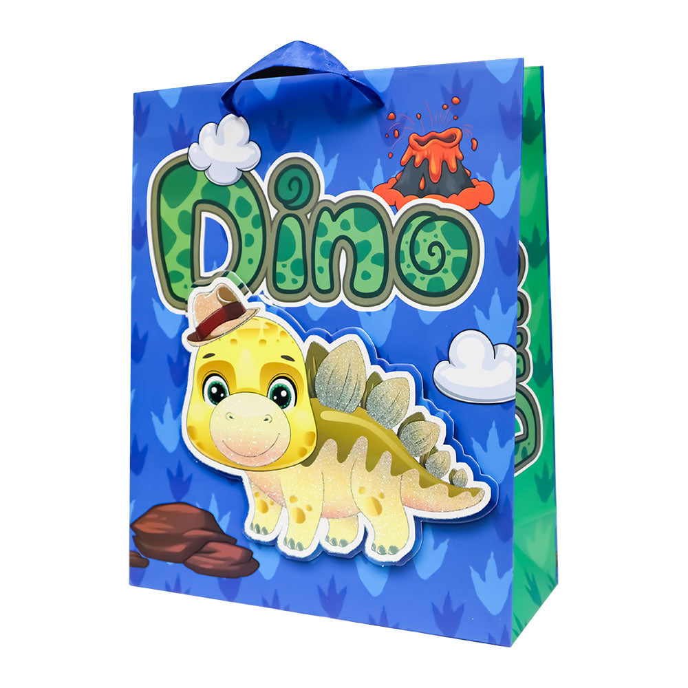 Bolsa de Regalo para Niño Dinosaurios 32 x 26 x 10 cm 1 pieza ITrade